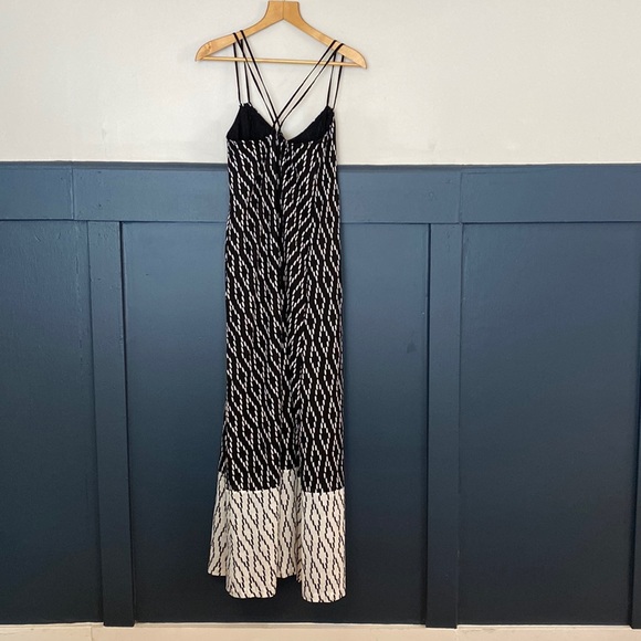 NWT Banana Republic Ikat Patio Dress in Black  6 - Picture 12 of 12